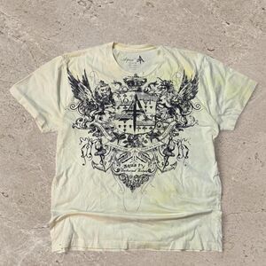 Vintage Mens Tribal Design Tee SZ L